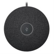 Base de Micrófono Logitech Rally Mic Pod RightSound Botón LED Color Negro