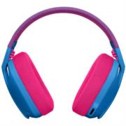 Audífonos Logitech Gaming G435 Inalámbricos Micrófono Lightspeed Color Azul-Frambuesa
