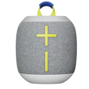 Bocina Logitech WONDERBOOM 4  Sonido de 360°  Capacidad Inalámbrica 40mtrs Color Gris