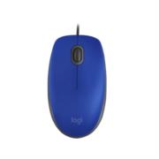 Mouse Logitech M110 Silent Alámbrico 1000dpi Color Azul