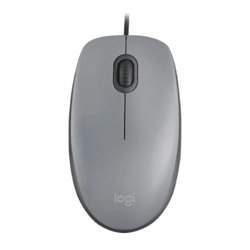 Mouse Logitech Alambrico M110 Silent Gray