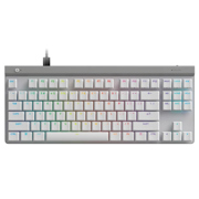 Teclado Logitech G515 TKL Wired Gaming  USB Color Blanco