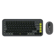 Teclado y Mouse Logitech Pop Icon Grafito