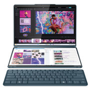 Laptop Lenovo Yoga Book 9 13.3 2880x1800 Táctil Intel Core Ultra 7 155U 16GB 1TB SSD Windows 11 Home Español