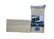 Sobre COIN-605 Kraft Mapasa 60Kg Pegue Bilateral Solapa sin Engomar 8.8x16.4cm Pqte C/1000