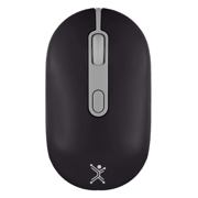 MOUSE RECARGABLE PERFECT CHOICE  2.4GHZ+BT CLIC SILENCIOSO COLORI - NEGRO