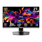 Monitor Gamer MSI MAG 272QP QD-OLED 26.5 2560x1440 FreeSync 500Hz HDMI/DisplayPort Negro