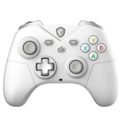 Control Gamer MSI Force Gc300 Inalámbrico USB compatible con PC PS4-PS5 Batería Recargable hasta 15 Horas Blanco