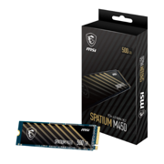 SSD MSI Interno SPATIUM M450 500gb M.2 2280 NVMe PCIe Gen4 hasta 2000 MB/s Lectura