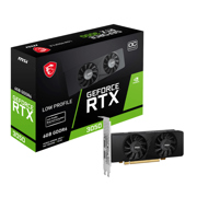 Tarjeta de Video MSI GeForce RTX 3050 LP 6G OC 6GB GDDR6