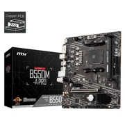 Tarjeta Madre MSI B550M-A PRO Micro-ATX Socket AM4 AMD B550 64GB DDR4 HDMI para AMD