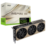 Tarjeta de Video MSI NVIDIA GeForce RTX 5080 INSPIRE 3X OC 16GB GDDR7 PCI Express 5.0 Gamer