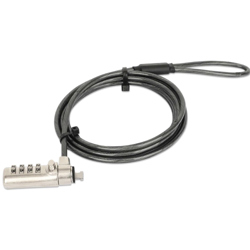 Candado Manhattan Laptop Nano combinacion 1.8mts gris