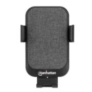 Cargador Manhattan Inalámbrico Rápido Celular para Auto 10W Color Negro