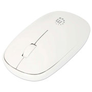 Mouse Optico Inalambrico Manhattan 2.4G Blanco