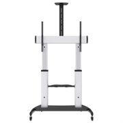 Soporte TV Manhattan Premium para 60" a 100" Tipo Carrito Hasta 100 Kg