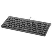 Teclado Chocolate Manhattan USB cableado Negro