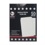 Sobre Bolsa Nassa Bond Blanco 1926 1/2 Oficio 19cm x 26.5cm Empaque 8-50/400