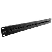 Panel de Conexion Red Nexxt Solutions para Rack Cat5e 24 Puertos Pre-Configurado Sin Blindaje Tipo 110 Esmalte Negro