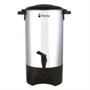 Cafetera Nextep Percoladora Industrial 40 Tazas Acero Inoxidable con Medidor de Agua y Auto Apagado