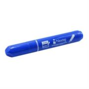 Marcador Nextep Permanente Punta Gruesa Cincel 4mm Azul c/12 Pzas