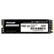 Unidad SSD Patriot M.2 500GB P400 LITE PCIE 4 NVME 2280 2700MB/s Escritura 3500MB/s Lectura