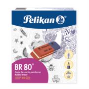 Borrador Pelikan BR-80 Lápiz y Tinta C/80 Pzas