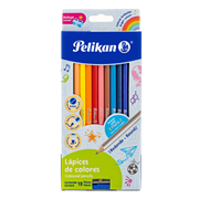 Colores Pelikan Largos Redondos 4mm C/12 Pzas