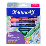 Estuche Pelikan Marcador de Vidrio C/ 8 Colores Surtidos