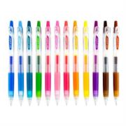 Bolígrafo Pilot Poplol Gel Retráctil 0.7mm Colores Surtidos Básicos C/12 Pzas