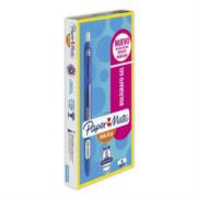 Bolígrafo Papermate Gel Kilometrico Retráctil 0.7mm Color Azul C/6 Pzas