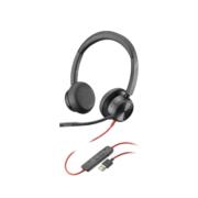Poly Auriculares USB-A Blackwire 8225 con Certificación de Microsoft Teams
