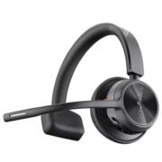 Auriculares Poly Voyager 4310 con certificacion de MicrosoftTeams + Adaptador BT700 + Soporte de carga