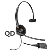 Auriculares POLY EncorePro 510 con Auricular Monoaural con Quick Disconnect TAA-US