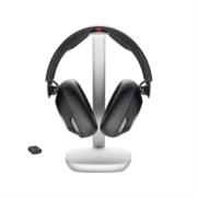 Poly Voyager Surround 85 UC Auriculares USB-C Certificacion Microsoft Teams+ Adaptador USB-C/A + Soporte de carga