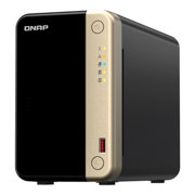 Unidad Almacenamiento NAS QNAP CPU Celeron N5095 Quad Core 2.9GHz 8GB RAM RJ45 2.5GbE 2 Bahias 3.5 Linux Sin Discos