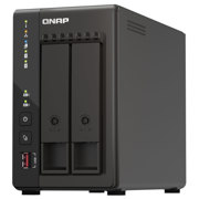 Unidad Almacenamiento NAS QNAP CPU Celeron J6412 Quad Core 2.6Ghz 8GB RAM RJ45 2.5GbE 2 Bahias 3.5 Linux Sin Discos