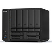 Unidad Almacenamiento NAS QNAP CPU Ryzen V1500B Quad Core 2.2Ghz 8GB RAM RJ45 10GbE 5 Bahias 3.5 Linux Sin Discos