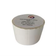 SIX GRAPHICS BOPP Blanco Brillante  adhesivo acrilico respaldo papel 4 x 6" core 1 250 etiquetas por rollo