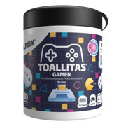 Toallas Húmedas Silimex con Aroma a Chicle para Equipos Gamer C/30 Pz