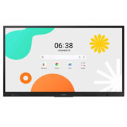 Pantalla Samsung 65" Interactiva WAF 40 Multi Touch Android OS 14 UHD Resolución 3840x2160 400 Nits Uso 12/7