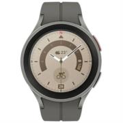 Reloj Samsung 5 Pro Galaxy Bluetooth Pantalla Super AMOLED 1.4" 45mm Resolución 450x450 Color Gris