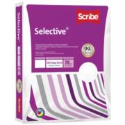 Papel Cortado Scribe Selective Oficio 99% Blancura 70gr Caja C/5000 Hojas