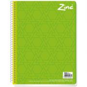 Cuaderno Scribe Zinc Profesional Espiral Sencillo C.7 100H