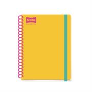 Cuaderno Scribe Book Raya espiral sencillo pasta dura 200 hojas