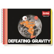 Cuaderno Italiano Espiral Scribe Mega Raya 100 hojas