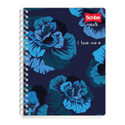 Cuaderno Profesional Scribe Natural Raya Espiral Doble Raya 100 Hojas