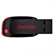 Memoria USB SanDisk Flash Cruzer Blade 16GB USB 2.0 Color Negro SDCZ50-016G-B35