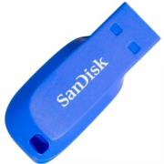 Memoria USB SanDisk Flash Cruzer Blade 16GB USB 2.0 Color Azul SDCZ50C-016G-B35BE