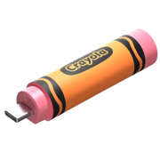 Memoria USB SanDisk Crayola Gen 3.2 Gen 1 Tipo C 64GB Color Mango Tango